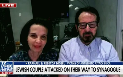 Jewish couple targeted in bloody Beverly Hills attack says antisemitism has hit a level they’ve ‘never’ seen