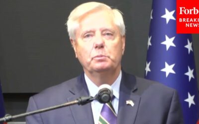 Lindsey Graham Leads Bipartisan Group Of Senators To Tel Aviv, Israel, Before Gaza Ground Invasion